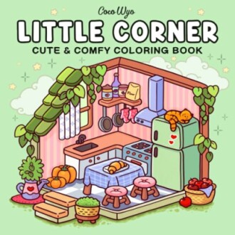Little Corner: Coloring Book for Adults